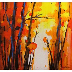 Zohaib Rind, 24 x 24 Inch, Acrylic on Canvas, Cityscape Painting, AC-ZR-313